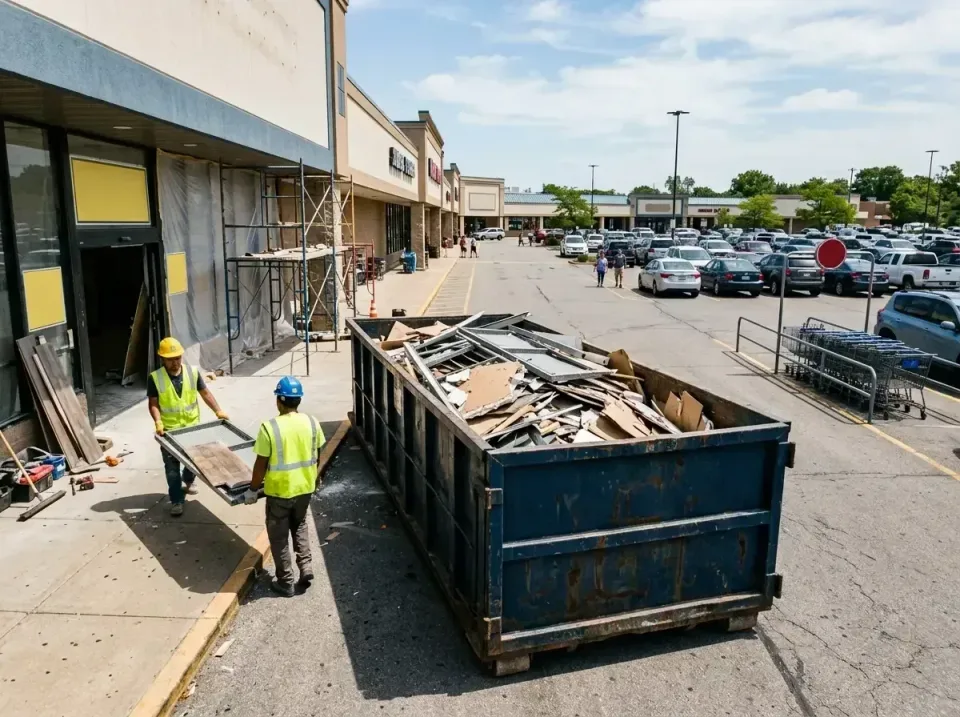 retail-store-renovation-debris-003 — frequently asked questions, Roll-off Dumpster Rentals in Big Pine Key, FL